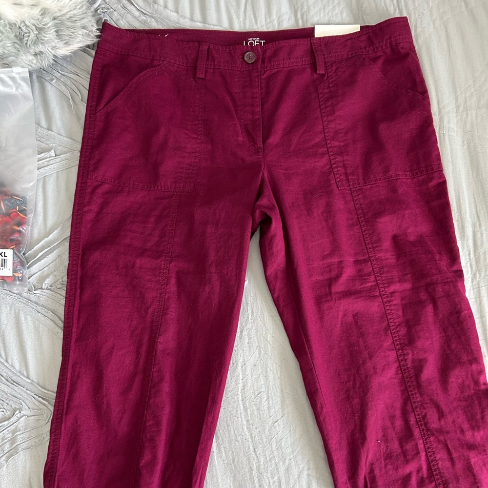 LOFT capri length pants